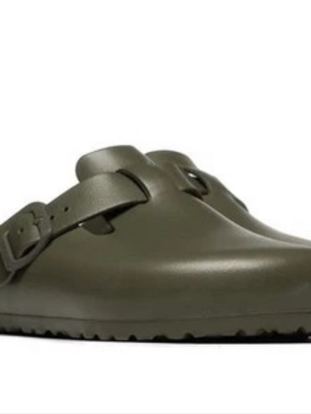 New Birkenstock Boston Olive Green Eva Shoes